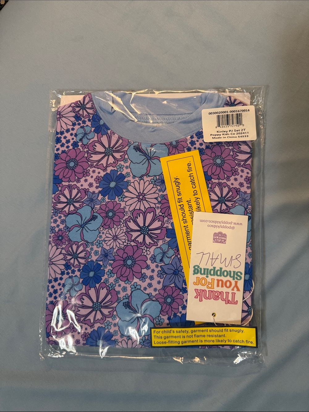 Poppy Kids Co Bamboo PJs